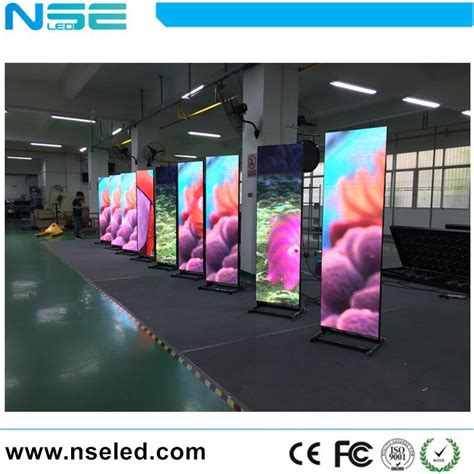 Nseled P Mm Indoor Digital Led Poster Panel For Advertising Led