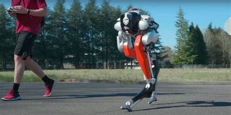 Watch This AI Powered Bipedal Robot Tackle A 5K