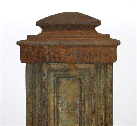 Reclaimed Traditional 3675 In Cast Iron Newel Post Olde Good Things