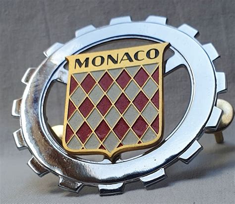 Emblème mascotte badge Monaco Grille Badge 2000 Catawiki