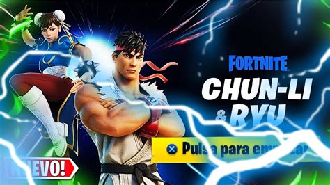 FORTNITE X STREET FIGHTER MERECE LA PENA COMPRAR EL NUEVO PACK DE