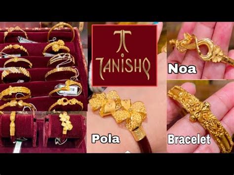 Tanishq 22k Gold Mix Jewellery Collection With Price Pola Bracelets