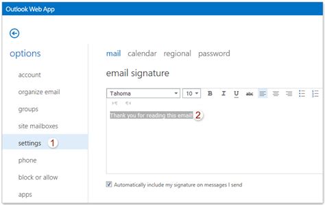 How To Change Your Signature In Outlook 365 Online