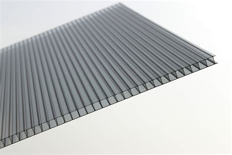 Double Wall Clear Polycarbonate Roofing Sheets Panels For Greenhouse