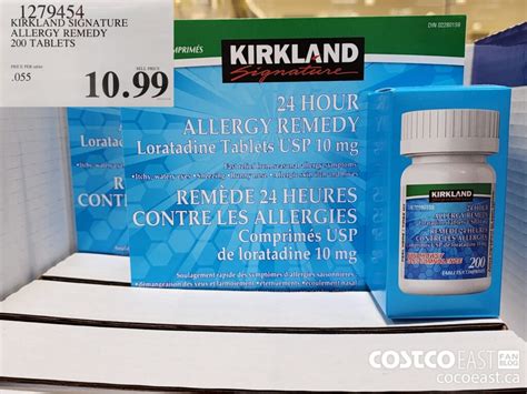 Kirkland Signature Allergy Remedy Tablets Costco