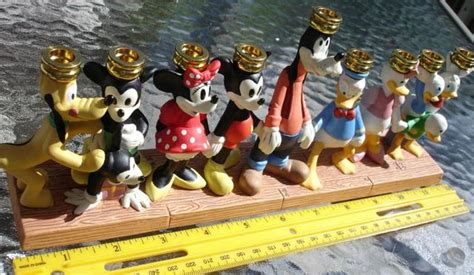 Hanukkah Disney Menorah 9 Character Mickeydonaldgoofy 30164487