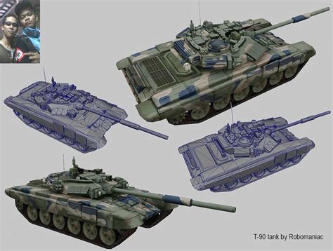 Alutsista T 90 Main Battle Tank