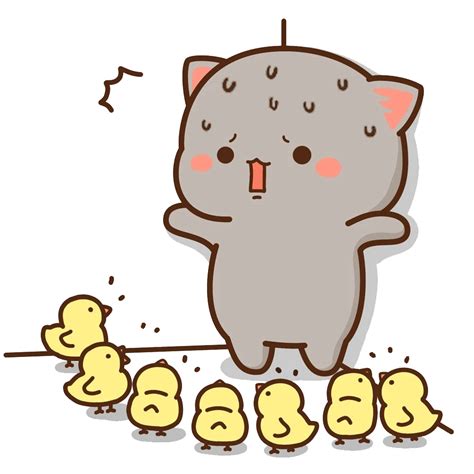 Kawaii Anime Cat Gifs - Cats Anime Drawing