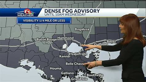 Dense Fog Advisory Again