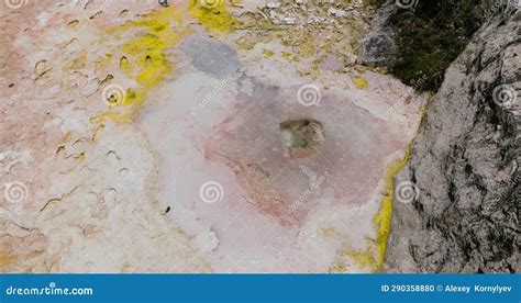 Hot Geothermal Spring Sipoholon Hot Spring Sumatra Indonesia Stock Footage Video Of