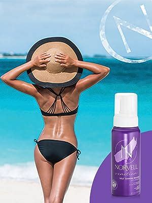 Norvell Venetian Sunless Self Tanner Mousse With Bronzer Instant Self