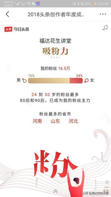 2018成绩单：视频播放5亿，点赞785万，青云奖6次，600人花生峰会 每日头条