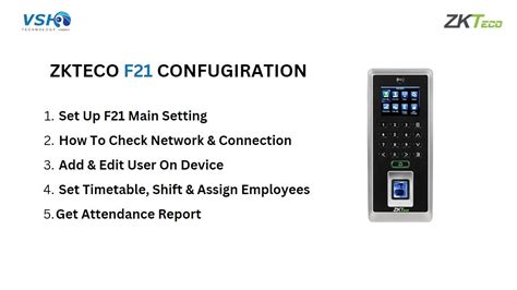 Zkteco F Fingerprint Access Control Configuration Step By Step Setup