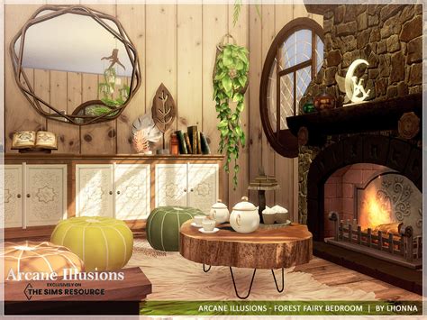 Arcane Illusions Forest Fairy Bedroom Tsr Cc Only The Sims Catalog