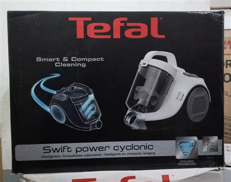 Tefal Swift Power Cyclonic Bagless Vacuum Cleaner TW2947HA, TV & Home ...