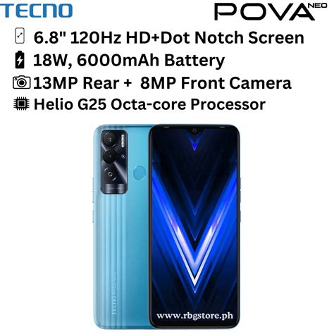 TECNO POVA NEO 4+64GB » RBG Computers,Cellshop and Enterprises