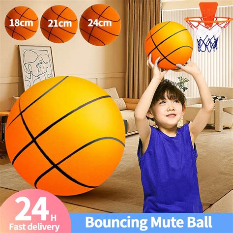 Cm Bouncing Mute Ball Indoor Silent Basketball High Resilience