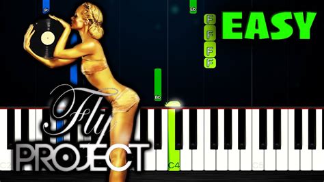 Fly Project Toca Toca EASY Piano Tutorial YouTube