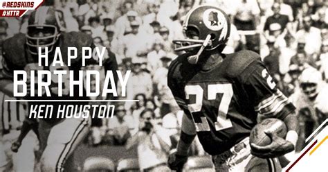 Help Us Wish A Very Happy Birthday To Redskins Legend And Profootballhof