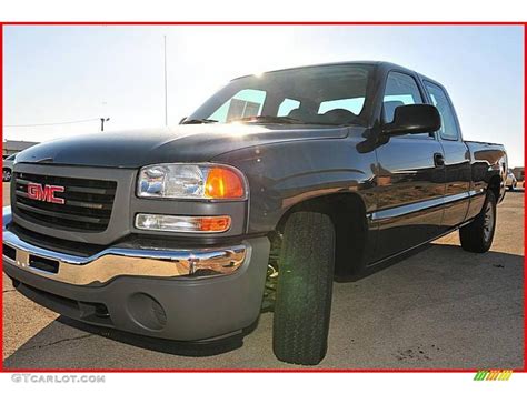 2006 Stealth Gray Metallic Gmc Sierra 1500 Extended Cab 2312130 Photo 2 Car