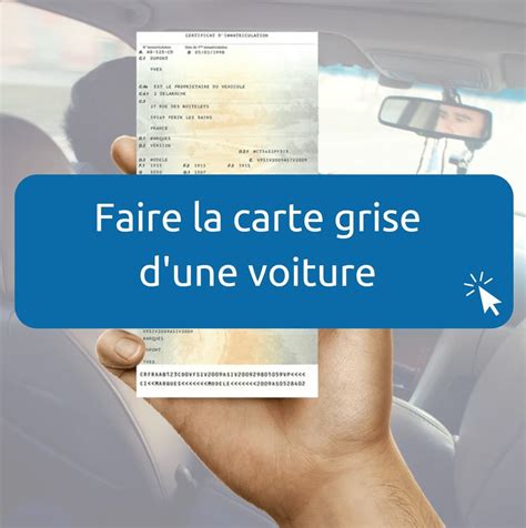 Changement carte grise voiture comment changer le propriétaire