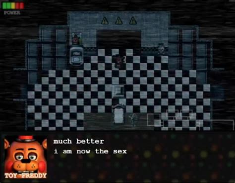 Toy Freddy Has Become The Sex Where Does This Place Him On The Pecking