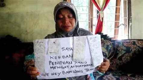 Viral Irt Asahan Jadi Korban Penipuan Give Away Yang Catut Nama Artis