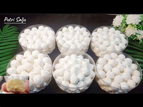 RESEP PUTRI SALJU 1 Kg Tepung Terigu RENYAH LEMBUT LUMER DIMULUT