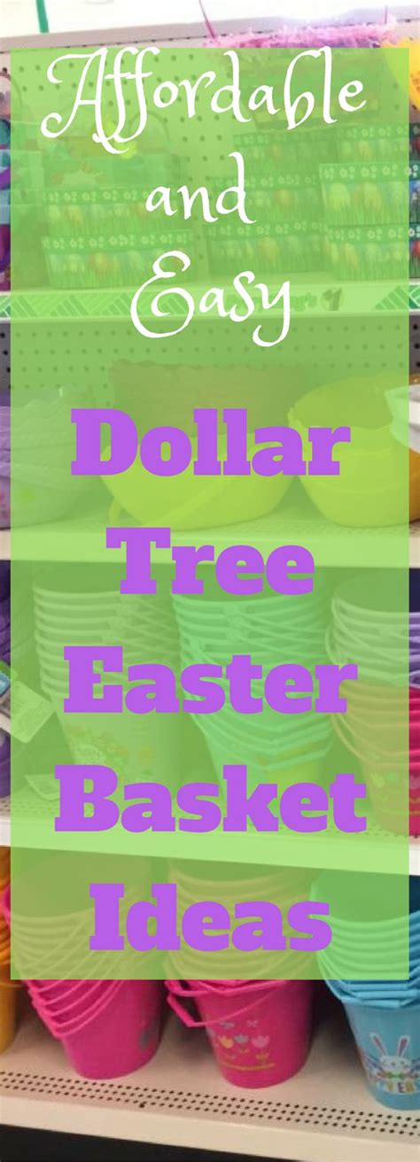 Awesome Dollar Tree Easter Basket Ideas | Dollar tree easter basket ...