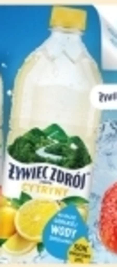 Żywiec Zdrój Napój niegazowany z nutą cytryny 1 2 l promocja Rabat