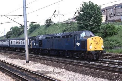 Original Colour Slide Of 40104 Br Class 40 Diesel Loco £1 99 Picclick Uk