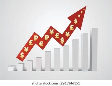 Money Growth Chart Investment Currency Illustrator Stock Vector ...