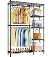 Amazon Ulif E Heavy Duty Closet Garment Rack Tiers Adjustable