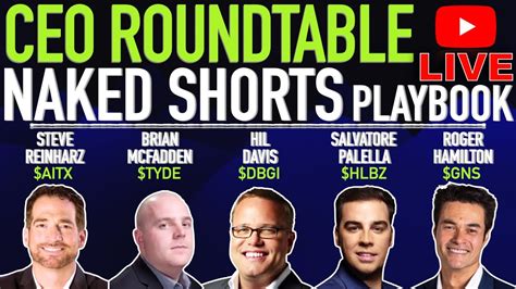 CEO Roundtable Naked Shorts Playbook YouTube