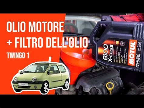 Come Sostituire L Olio Motore E Il Filtro Dell Olio Su Renault Twingo