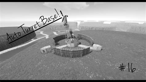 Печка с зубами Ловушка с турелью в Rust 16 Auto Turret Trap Base