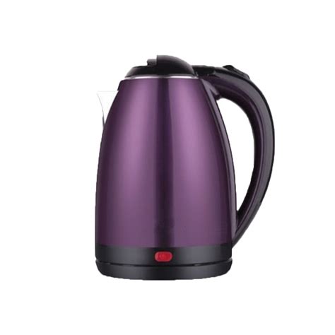 Free 3pin Adapter 2L Stainless Steel Electric Kettle 2Litre Jug Double