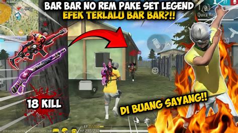 SOLO VS SQUAD BAR BAR NO REM PAKE SET LEGEND EDISI DI BUANG SAYANG