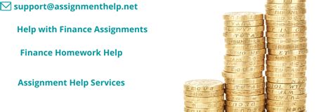 Finance Assignment Help Online Finance Tutors Finance Tutoring