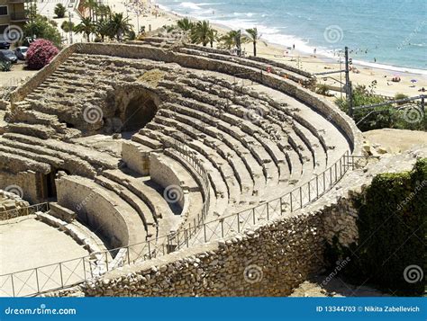 Ancient Amphitheater Of Epidaurus At Greece Royalty Free Stock Image
