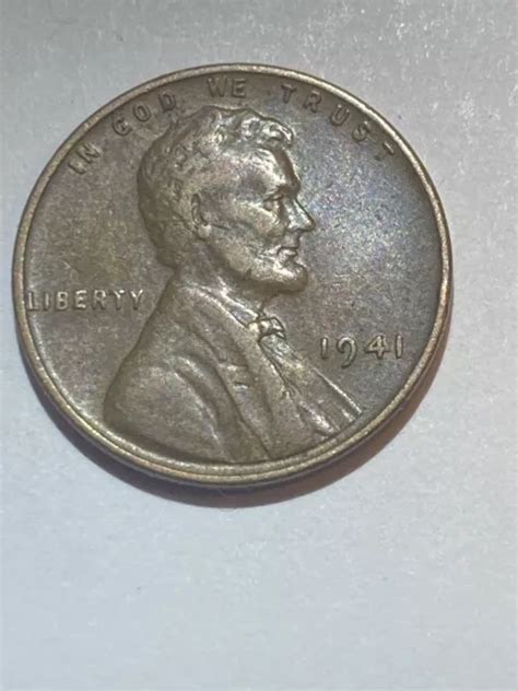 Lincoln No Mint Mark Wheat Penny One Cent Coin Very Rare