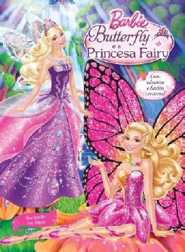 Livro Barbie Butterfly E A Princesa Fairy Ciranda Cultural MercadoLivre