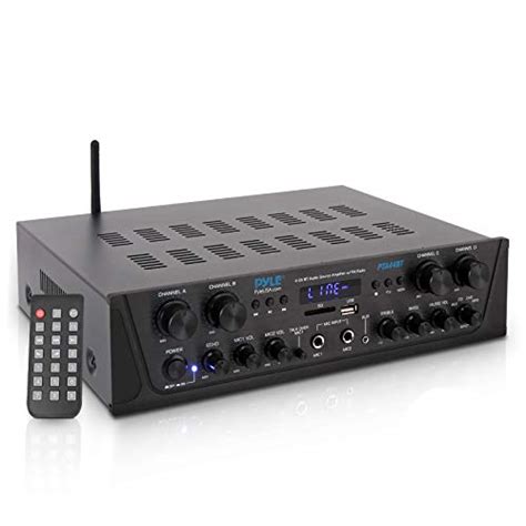 Buy Pyle 500w Karaoke Wireless Bluetooth Amplifier 4 Channel Stereo