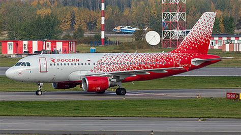 VP BNN Rossiya Russian Airlines Airbus A319 111