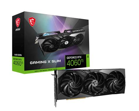 Msi Rtx 4060 Ti Gaming X Slim 16g Volta Pc Home Of Custom Pc And