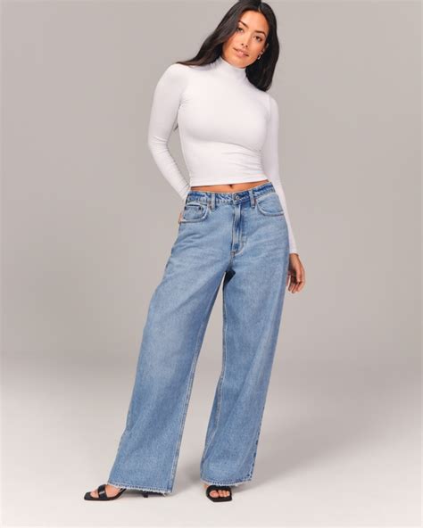 Womens Curvy Jeans Abercrombie And Fitch