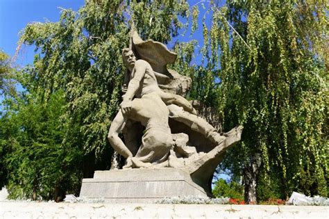 Volgograd Russie16 Septembre 2021 Sculpture Au Complexe Commémoratif