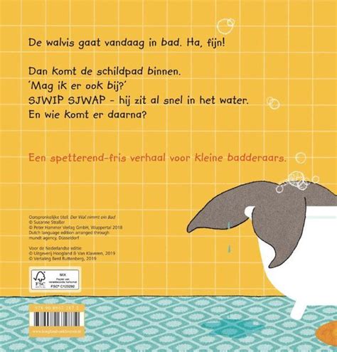 De Walvis Gaat In Bad Susanne Strasser 9789089672872 Boeken Bol