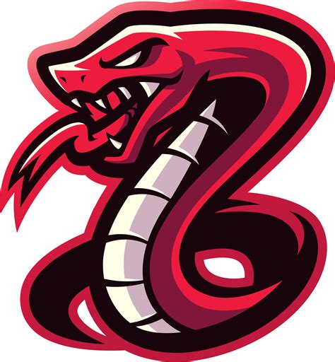 Red Viper Snake Mascot Logo Design By Visink TheHungryJPEG