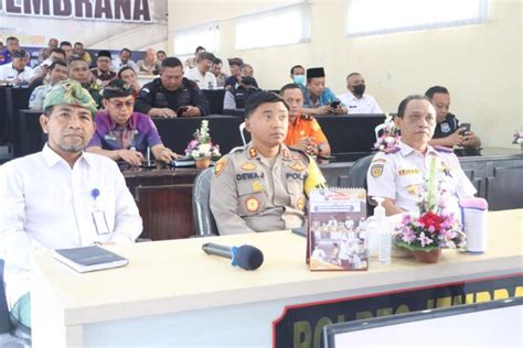 ﻿jelang Hari Raya Idul Fitri 1444 H Tahun 2023 Polres Jembrana Gelar